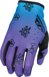 Guantes Fly Lite Outline Purpura/Azul/Negro
